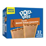 Pop-Tarts Brown Sugar Cinnamon Breakfast Bars – On-the-Go Snack for College Students and Office Teams, 32 Pack