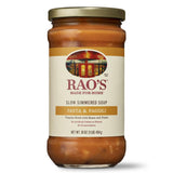 Rao's Pasta Fagioli in Glass Jar - Sophisticated Ready-to-Eat Lunch for Upscale Pantry