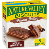 Nature Valley Biscuit Sandwiches Cinnamon Almond Butter – Lunch Box Snack for School Kids, Individually Wrapped Whole Grain Treat