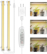 Mosthink Dimmable Grow Light Strips – Valentine's Day Gift for Her, Romantic Bedroom Plant Light with Daily Cycle