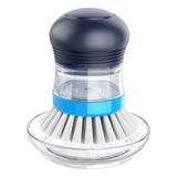 MR.SIGA Soap Dispensing Palm Brush – Thoughtful Housewarming Gift for New Homeowners