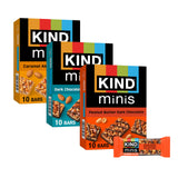 KIND Mini Bars Office Pantry Snack – Low Sugar Mini Bars to Avoid Afternoon Energy Crashes