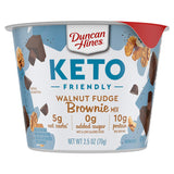 Duncan Hines Gluten Free Brownie Cup – Simple Microwave Dessert for the Uncluttered Pantry, Walnut Fudge 2.5 oz