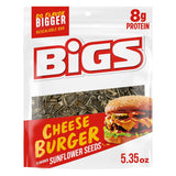 BIGS Sunflower Seeds Cheeseburger Flavor – USA-Grown Cheesy Crunch for Clean Eating Lifestyles
