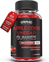 ORPHIC NUTRITION ACV Gummies with Mother – Gym Bag Companion for Pre-Meal Focus and Post-Workout Reset