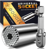 [Brand Name] Pocket Sized Adjustable Socket - Durable Chrome Finish for Camping Trailer and Outdoor Maintenance Tasks
