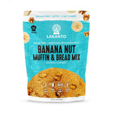 Lakanto Sugar Free Banana Nut Muffin and Bread Mix - Guilt Free Banana Loaf for Evening Tea and Calming Wind Down