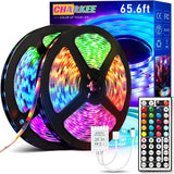 CHARKEE 130ft Smart LED Strip – Mood Lighting for Bedroom, Dorm Room, and Closet Accent Spaces