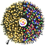 Chuya End to End Connectable String Lights 105ft – Durable Outdoor Lighting for Deck Railing and Porch