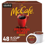 McCafé Medium Roast K-Cup Coffee – Apartment Kitchen Starter Pack, 48 Count Single Serve Pods for Daily Home Brewing