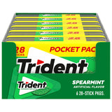 Trident Spearmint Chewing Gum – Post-Meal Wellness Habit for Fresh Breath and Saliva Stimulation
