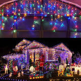 LuminaGlow Hanging Fairy Lights – Pet Friendly Indoor Outdoor Strand, No Heat No Flame 400 LED