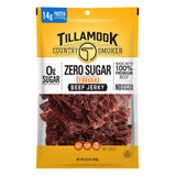 Tillamook Country Smoker Zero Sugar Beef Jerky, Black Pepper, 6.5 Ounce — 2-Pack Gift for Outdoor Enthusiasts and Road Trippers