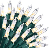 Joiedomi Patio String Lights – Linkable 300 Mini Bulbs Covering Up to 107 ft of Fence, Driveway, or Pergola with UL588 Safety Certification