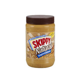 SKIPPY Natural Super Chunk Peanut Butter Spread – Quick Fuel Source for Home Office Focus and Study Sessions, 40 oz