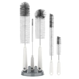 MR.SIGA 5 Pack Bottle Brush Set, Hygienic Deep Clean for Reusable Water Bottles & Daily Wellness Routines