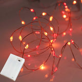 QBIS 40 LED Battery Fairy Lights with Timer – Cool-Running Micro LEDs Safe Around Curtains, Bedding, and Curious Hands