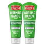 O'Keeffe's Working Hands Hand Cream – Post-Shift Hand Recovery for Nurses and Hospital Staff, Quick-Absorbing