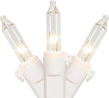 Christmas Co. Clear Bulb Incandescent Lights – Durable Holiday Lighting for Front Yard Displays
