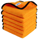 MR.SIGA Microfiber Car Wash Towels – Thoughtful Birthday Gift for Men, Scratch-Free Auto Detailing Towels 15.7 x 23.6 Inch 12 Pack