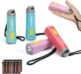 EverBrite 9-LED Flashlight 4-Pack – Drop-Resistant LED Light for Kids' Rooms, Playroom, and Backyard Adventures