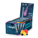 DripDrop Hydration Sticks - Self-Care Supplement Powder for Low-Sugar Recovery and Immune-Supporting Daily Rituals