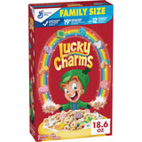 Lucky Charms Gluten Free Kids Cereal – Worry-Free Family Breakfast with Whole Grain and 12 Vitamins, Limited Edition Jumbo Rainbow Marshmallows, 26.1 oz