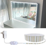 LuminGlow Adjustable LED Strip – Makeup Application & Skincare Routine Lighting, Long 50,000hr Life