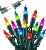 Dazzle Bright Incandescent String Lights – Connectable Up to 120 ft for Long Driveways, Patio Edges, and Outdoor Dining Areas