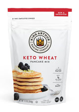 King Arthur Keto Wheat Pancake Mix - Hormone-Balancing High-Protein Pancake Mix for Wellness-Focused Home Cooking