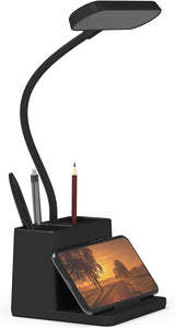 AXX Cute Desk Lamp Pink – Living Room Side Table Accent, Decorative Gooseneck Light for Warm Home Ambiance