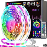 Lumistrip Color Changing LED Strip – Safe Bedroom Lighting for Tweens and Teens, App and Remote