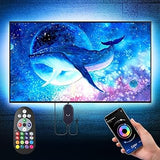 Nexillumi LED Lights for TV – Holiday Gift for Gamers and Movie Lovers, 16M Color Smart Strip