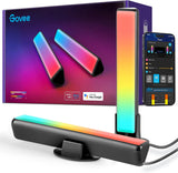 Govee Smart Light Bars Valentine's Day Gift for Her, Dimmable RGBICWW Bedroom Mood Lighting with Voice and App Control