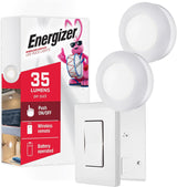 Energizer Wireless Puck Lights – Smokeless Alternative to Candles, Senior Safe