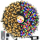 LumifyHome Home Decor String Lights 9 Lighting Modes Steady Twinkle Slo-Glo Fade for Living Room Ambient Style