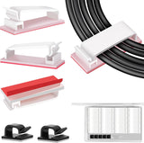 CordGrip Pro Cable Clips – Cozy Home Aesthetic Organizer for Behind TV and Along Walls