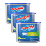 DampRid Fragrance Free Disposable Moisture Absorber 10.5 oz 3 Pack – Modern Living Room Dehumidifier for Stylish Ambiance