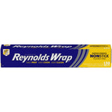Reynolds Wrap Non-Stick Aluminum Foil – Streamlined Foil Roll Replacing Plastic Wrap and Parchment, Easy-Tear Box