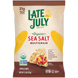 Late July Organic Sea Salt Multigrain Tortilla Chips – Gluten-Free Vegan Chip for Solo Mindful Snack Moments