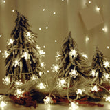 LuminHaus Snowflake Fairy Lights – Valentine's Day Gift Idea, Romantic Ambient Lighting for Her Bedroom