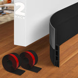 Holikme Door Bottom Seal – 5 Finish Options Including Transparent and Gray for Seamless Look on Interior Doors