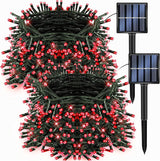 Dazzle Bright Solar Fairy Lights – All-Weather Outdoor Decor for Driveway, Roofline, and Garden Party