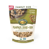 Nature's Path Organic Pumpkin Seed + Flax Granola – Parent-Approved Pantry Granola for After-School Snacking, 24.7 oz
