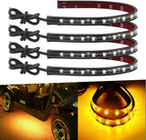 Keiurot 12V Underglow LED Light – Child-Safe Auto Marine Accent, No Heat 4-Pack