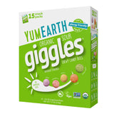 YumEarth Organic Giggles Chewy Candy – Halloween Non Candy Treat for Trick or Treat Bowls, Allergy Safe Organic Snacks