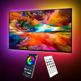 maylit ICRGB USB TV Backlight Kit – Nursery-Friendly Ambient Glow for Family Movie Nights