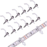 LuminTech Transparent Strip Light Clips – Whole-Home DIY Renovation Mounting for Every Room