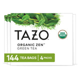 TAZO Organic Zen Green Tea — Sustained Energy Green Tea for Breakroom Use, No Jitters or Stomach Upset