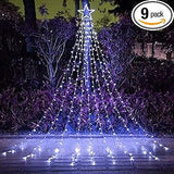 Brightown Star String Lights – Weatherproof 13" Topper with 16.5 ft Plug Cable for Exterior Walls and Garden Arbors